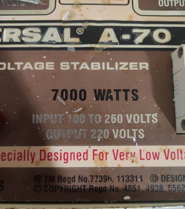 Universal stabilizer 1