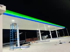 Fuel Station Solutions from steel |Petrol Pump Canopies & Structures