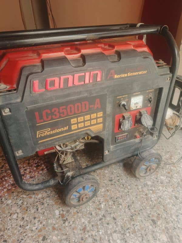 Generator loncin LC3500D-A hai use zada nhi hoa 3.5 kva 2