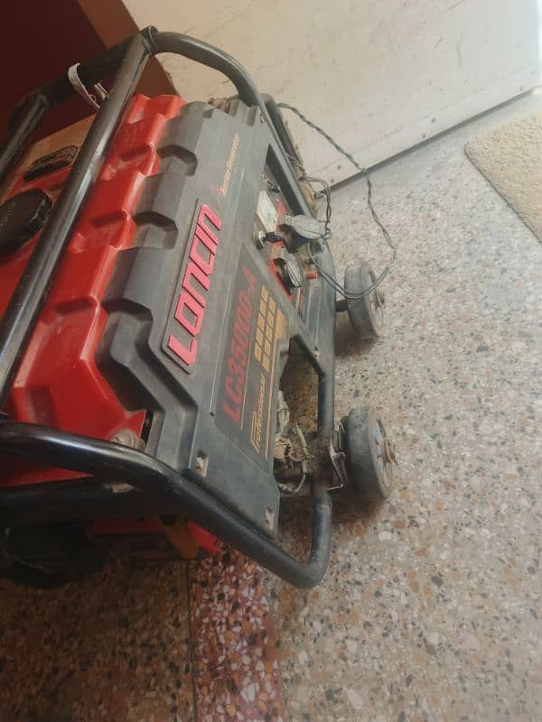 Generator loncin LC3500D-A hai use zada nhi hoa 3.5 kva 4