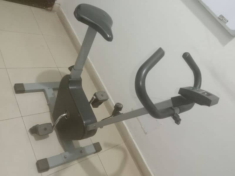 Gym cycle for a 1