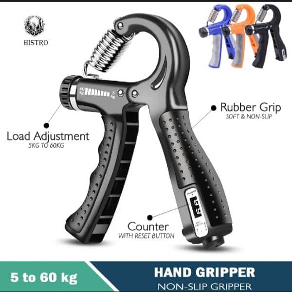 Automatic counting Hand gripper and adjustable and lightweight 1