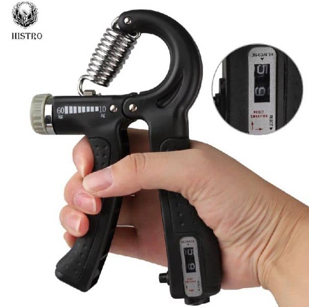 Automatic counting Hand gripper and adjustable and lightweight 3