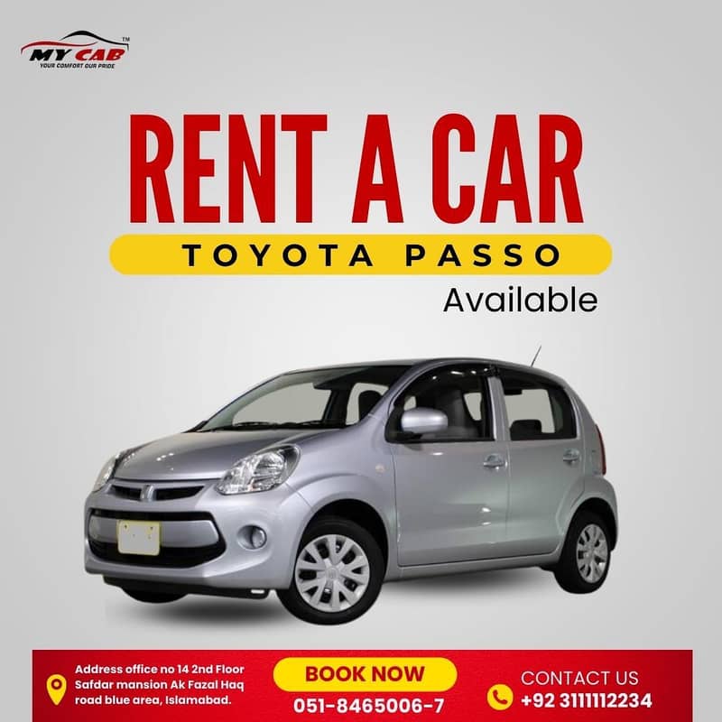 Rent A Car/Car Rental/Self Drive/BRV/Collora/Civic/Coaster/City/Vitz 0