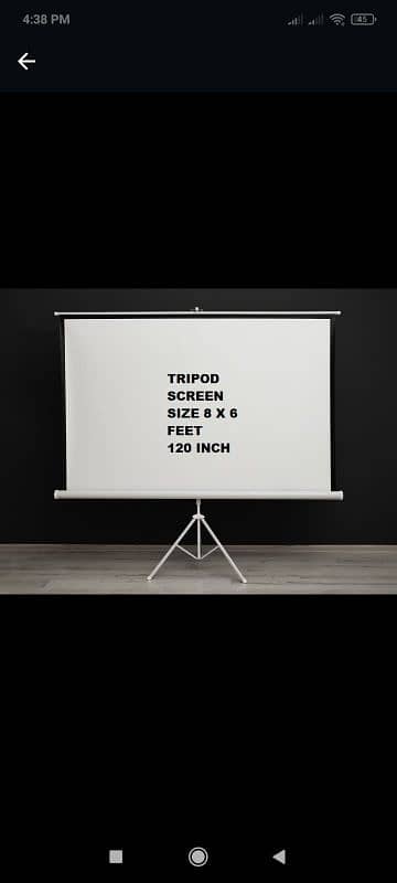 Multimedia Projector Screen/Ceiling Mount,Tripod Screen o31721182o9 4