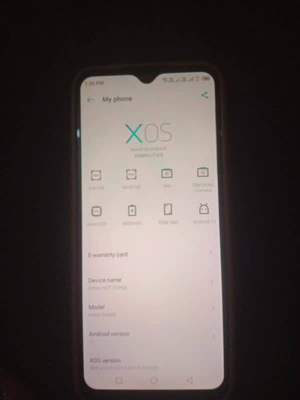Infinix hot 10 play mobile urgent for sale with box 4
