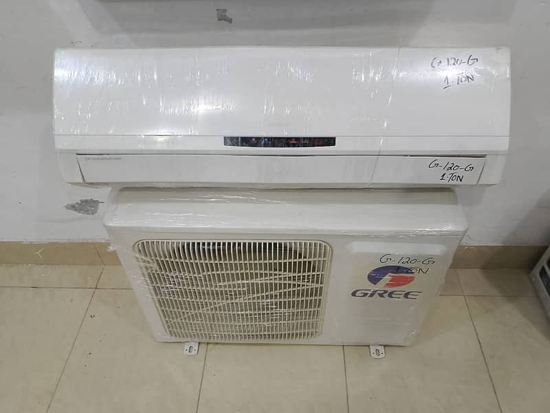 Gree 1 ton Split AC  G120G  (0306=4462/443)superb 10
