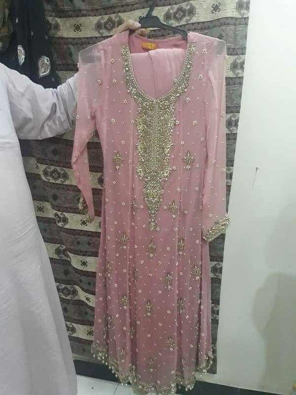 Long Maxi, churidar pyjama and dupatta 3pc 0