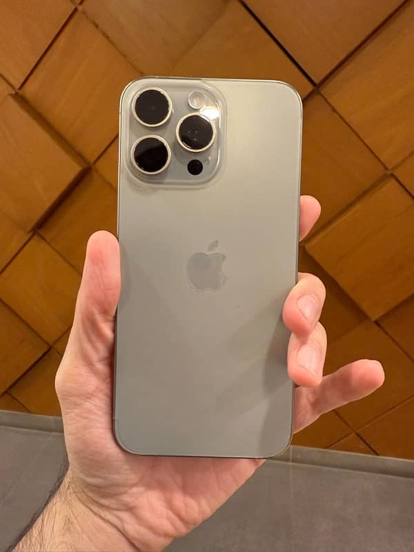 PTA Approved iphone 15 Pro Max - 256 Gb 3