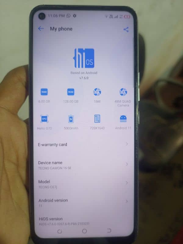 Tecno Mobile sale or exchange 03227967134 only call 6