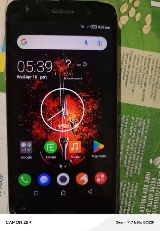infinx hot 5 3