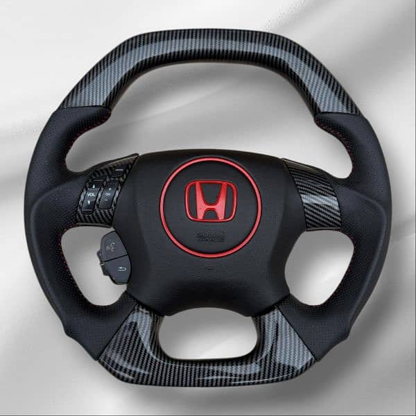 Honda Civic CF 2002-5  Carbon fiber steering 0