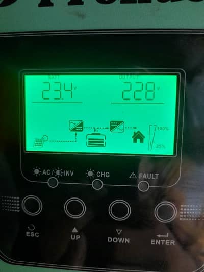Fronus 2.5Kva hybrid solar inverter