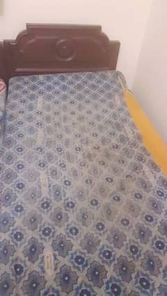 #Single wooden bed #Bestquality #Buynow