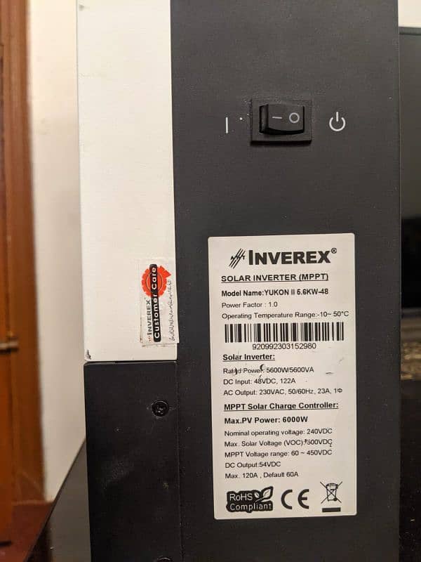 Fronus infinionplus6kw / inverx yukonll5.6kw/ 1