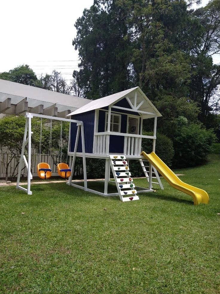 kids Slide/Swings/Kids rides/jhula/Spring rider/jungle gym/gazebo/bar 3