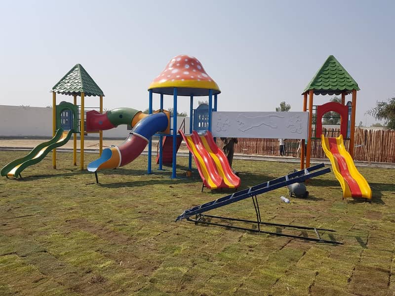 kids Slide/Swings/Kids rides/jhula/Spring rider/jungle gym/gazebo/bar 9
