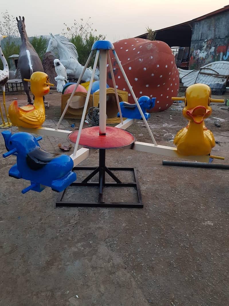 kids Slide/Swings/Kids rides/jhula/Spring rider/jungle gym/gazebo/bar 11