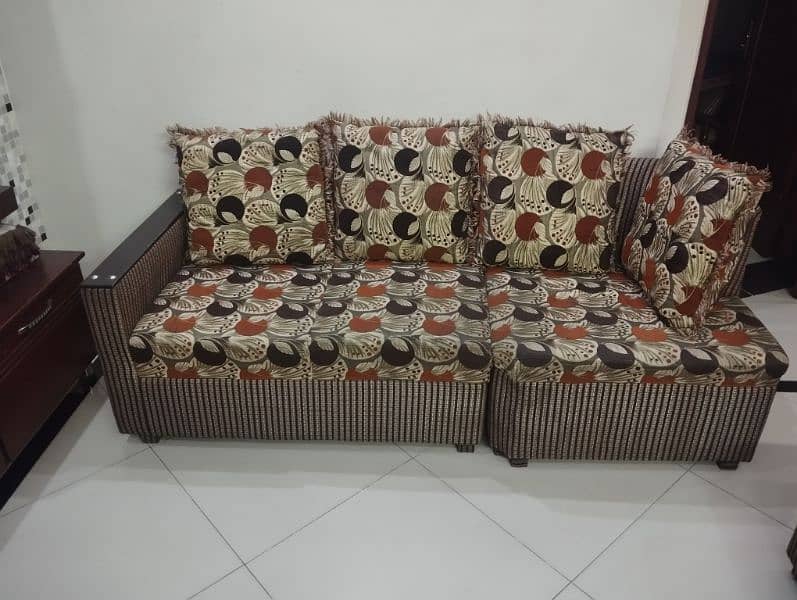 L - shaped sofa set 0