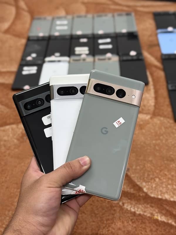 Google Pixel 6, 6a, 6pro, 7, 7pro, 8pro Official PTA Approved Dual Sim 4