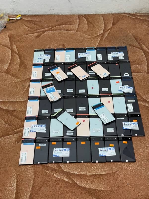 Google Pixel 6, 6a, 6pro, 7, 7pro, 8pro Official PTA Approved Dual Sim 8
