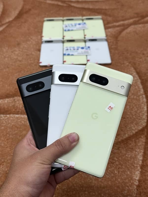 Google Pixel 6, 6a, 6pro, 7, 7pro, 8pro Official PTA Approved Dual Sim 9