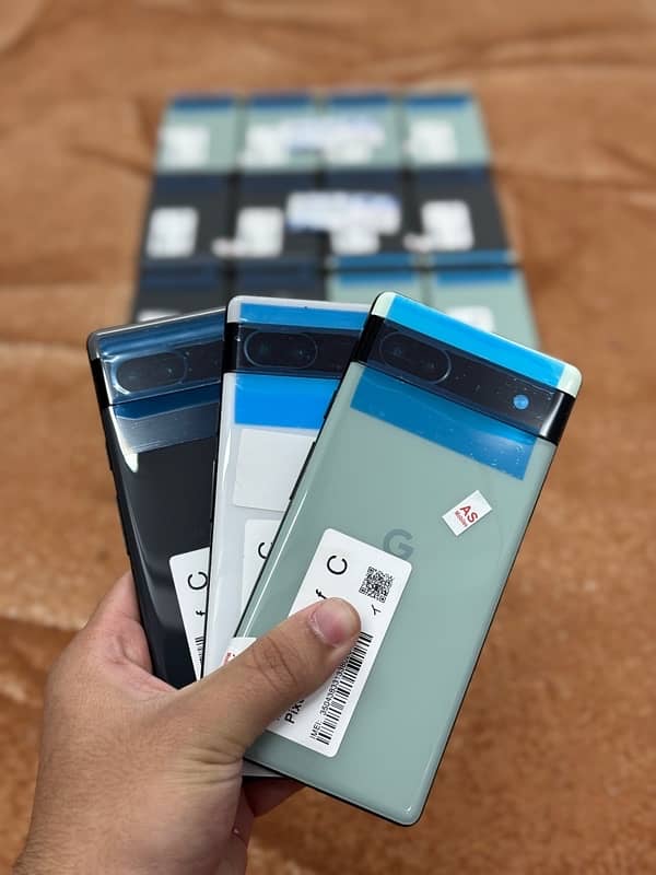 Google Pixel 6, 6a, 6pro, 7, 7pro, 8pro Official PTA Approved Dual Sim 11