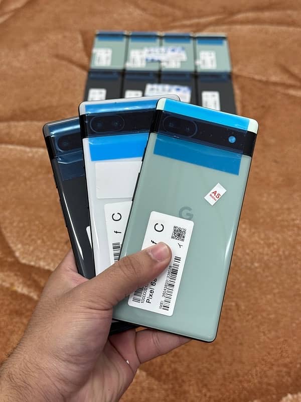 Google Pixel 6, 6a, 6pro, 7, 7pro, 8pro Official PTA Approved Dual Sim 15