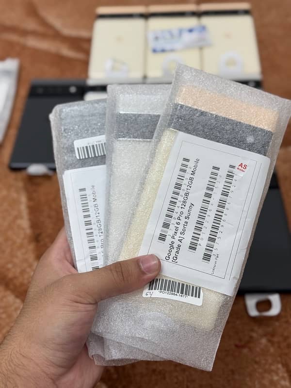 Google Pixel 6, 6a, 6pro, 7, 7pro, 8pro Official PTA Approved Dual Sim 16