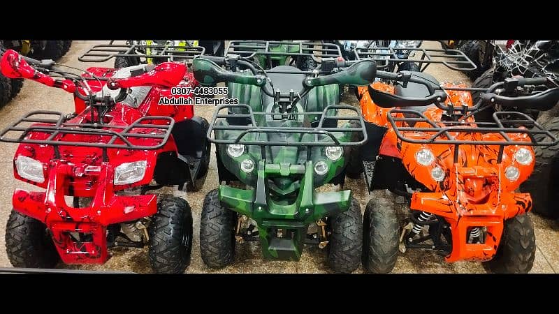 110cc ATV Quad Bike with New tyre and part's for sale delivery Pak 0