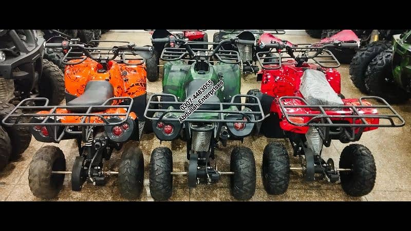 110cc ATV Quad Bike with New tyre and part's for sale delivery Pak 1