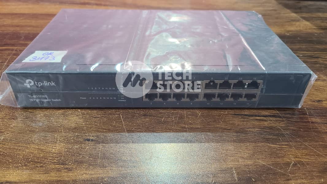 Tplink TL-SG1016D 16-Port Gigabit Desktop/Rackmount Switch (Renewed) 19