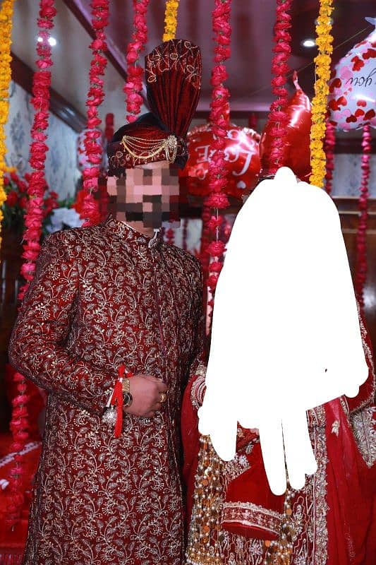 shairwani for groom and used once time only 0
