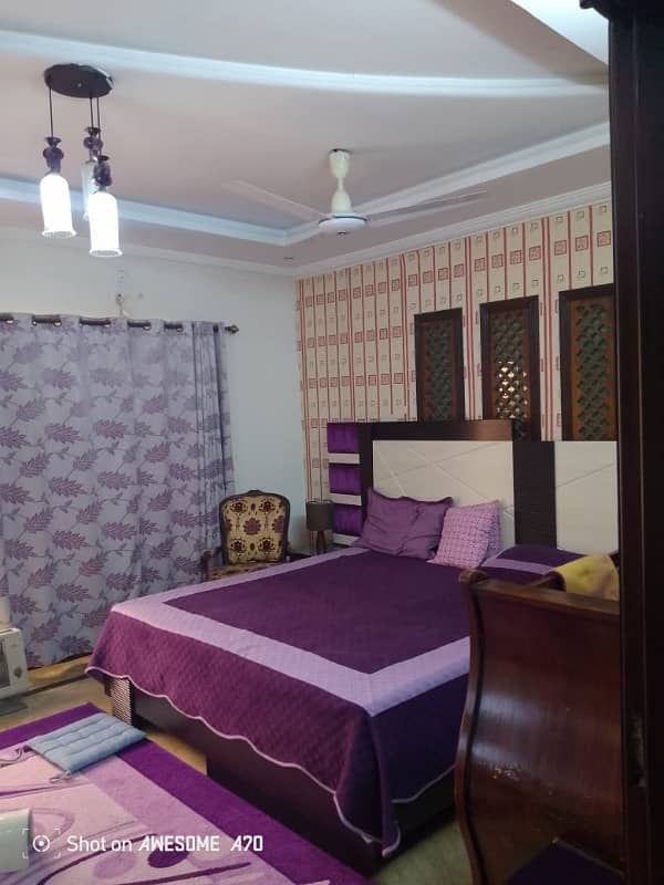 10 Marla Neat & Clean 3 Bed Rooms Upper Portion With Solar Available For Rent 4