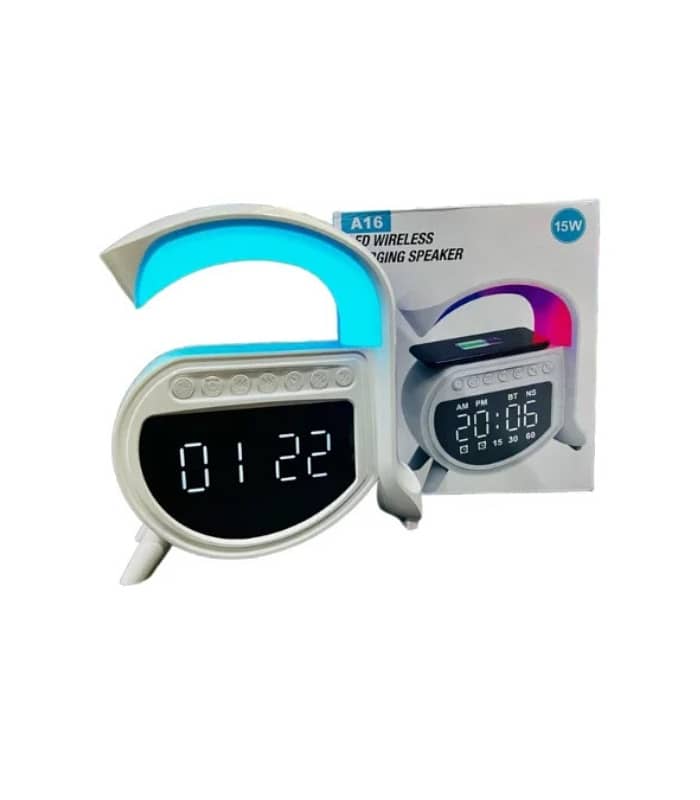 A Shape LED WIRELESS CHARGING SPEAKER A16 0