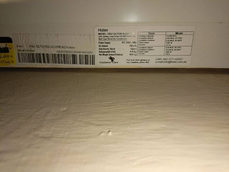 haier Ac sale hot and cool 4