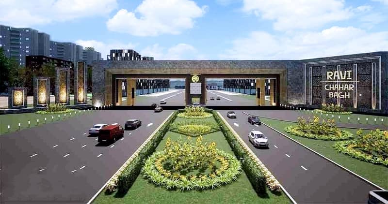 10 Marla Corner, Park Facing Pair Plots For Sale 5