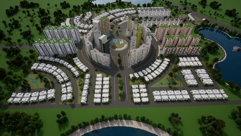 10 Marla Corner, Park Facing Pair Plots For Sale 7