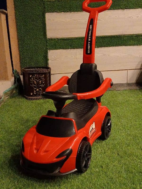 Smart Stroller Ride On Push Car For Kids 0