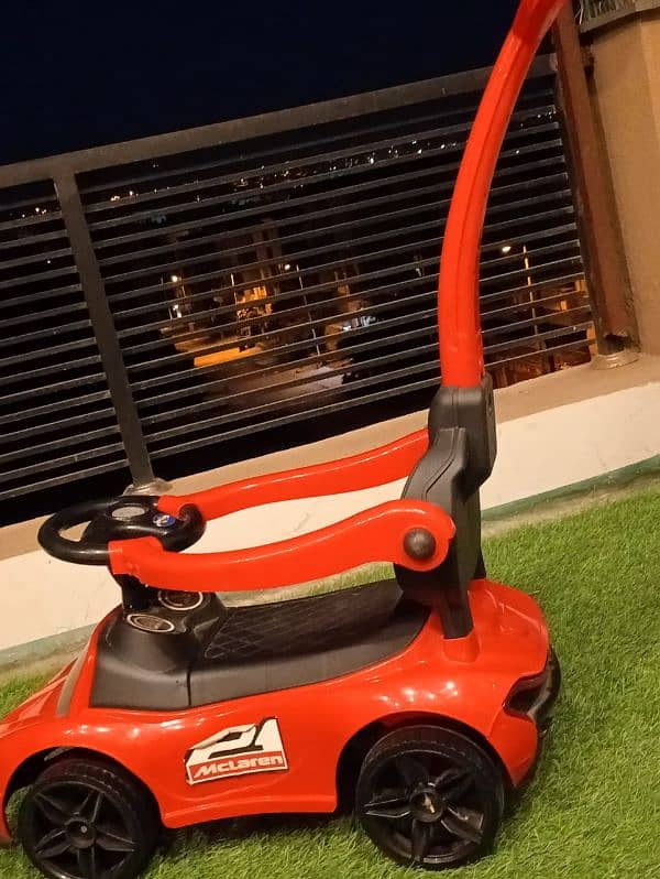 Smart Stroller Ride On Push Car For Kids 3