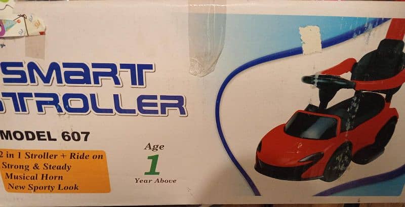 Smart Stroller Ride On Push Car For Kids 4