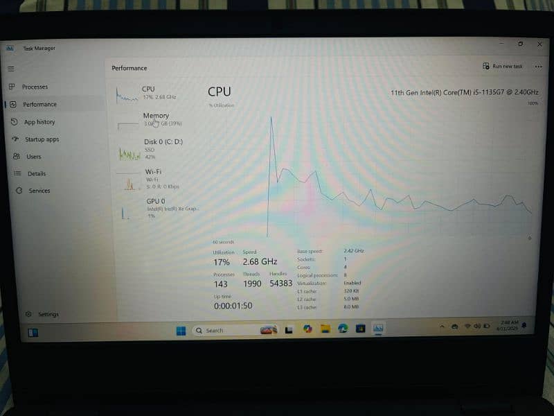 Dell i5- 11th Generation 7