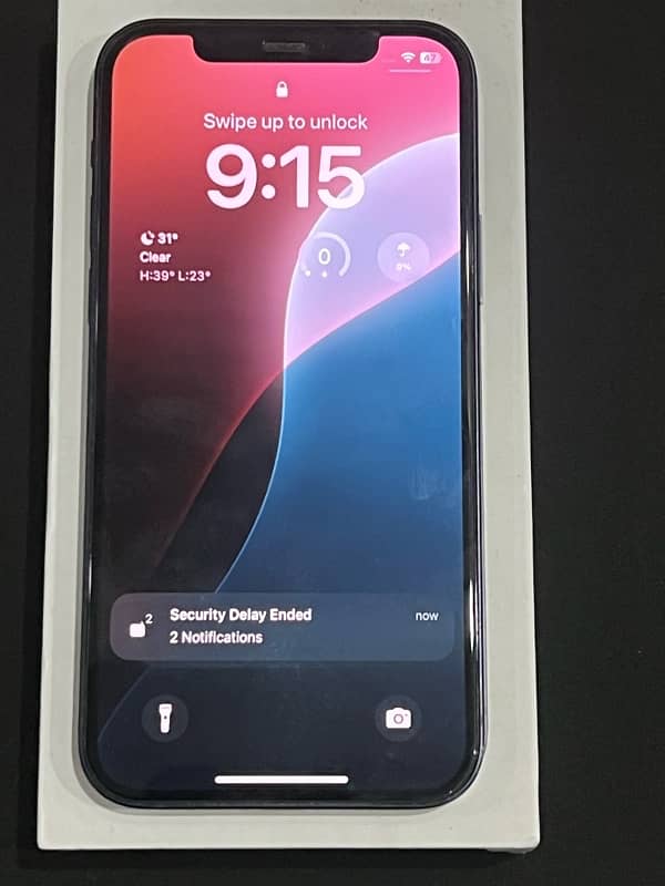 Iphone 12 (64Gb)(Factory unlock) with box 3