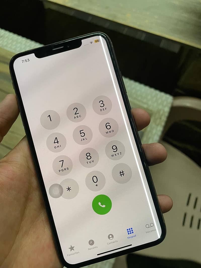 I phone xs max non pta golden colour 4