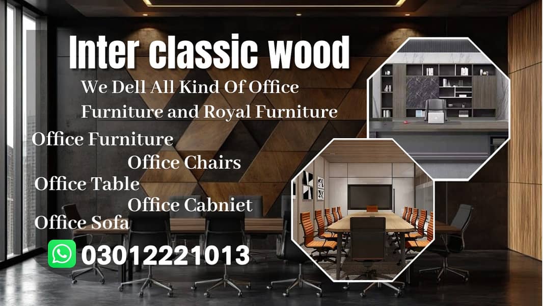Office Table, Manager Table, Executive Office Table, Office Furniture 6