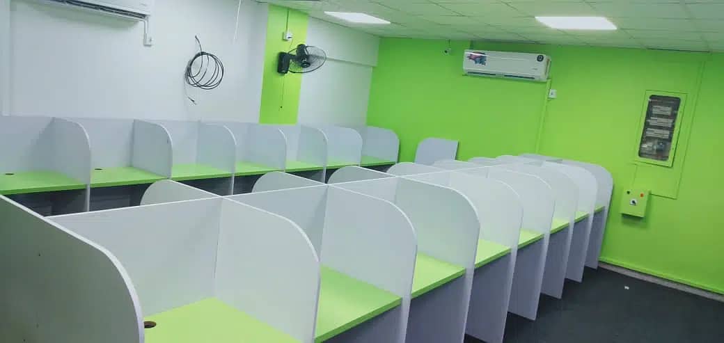 Workstations Tables For Call Center , software house , It Office 0