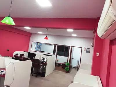 Workstations Tables For Call Center , software house , It Office 7