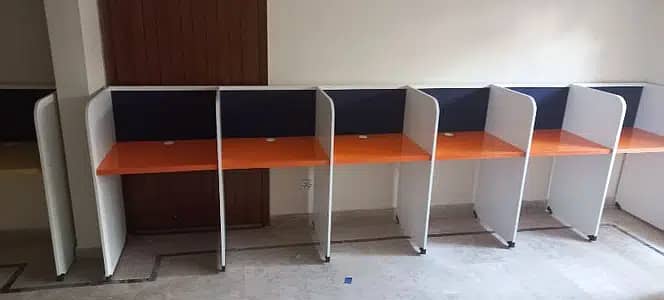 Workstations Tables For Call Center , software house , It Office 8