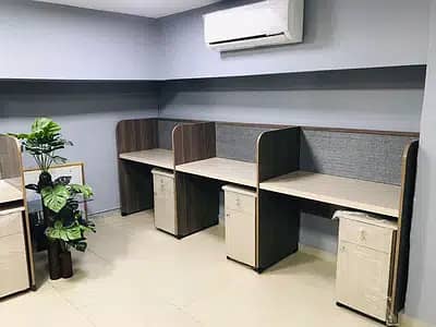 Workstations Tables For Call Center , software house , It Office 9