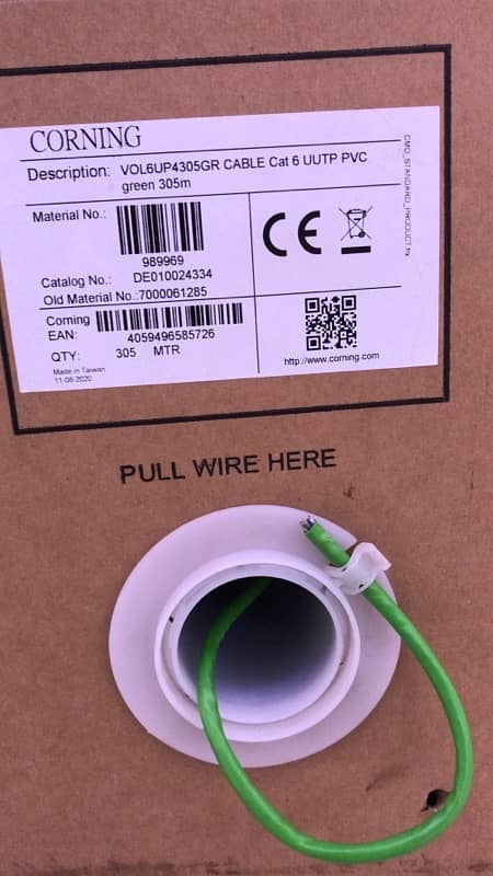 CAT6 WIRE 305 meter## 3m@hikvision@dahua@local brand 2